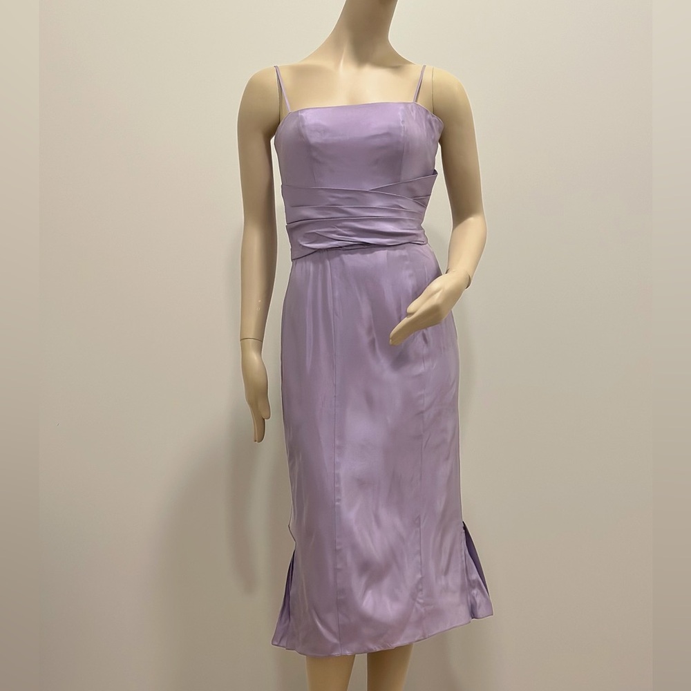 Vintage Vera Wang Lilac Cocktail Dress